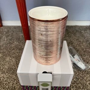 Etched Rose Gold Scentsy warmer